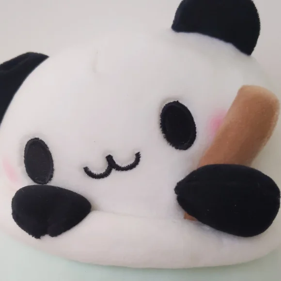 Rare Takashoji Boba Drink w/ Straw Panda Stuffed Plush 13" - Picture 2 of 6